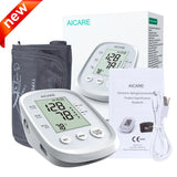 Aicare Digital Upper Arm Blood Pressure Monitor – Automatic BP & Pulse Rate Tracker with Large Adjustable Cuff