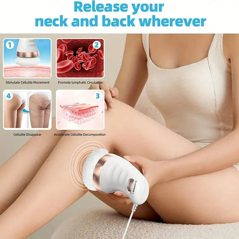 Electric Cellulite Massager & Body Sculpting Machine – Fat Burner & Skin Lifting Device