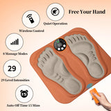 3D Smart Foot Massage Pad RF Remote Feet Massager 8 Modes 29 LevelsImprove Blood Circulation Relax Muscles Slim Legs Foot Pad