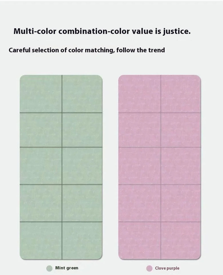 Foldable Anti-Slip Yoga & Nap Mat – Portable Thick Fitness Floor Mat for Home, Kids, and Students