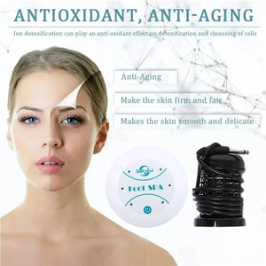 Detox Ion Electric Foot Spa Bath Massager Machine Foot Bath Cleaning Footspa Vibrating Whirlpool Care Arrays Aqua Health Therapy