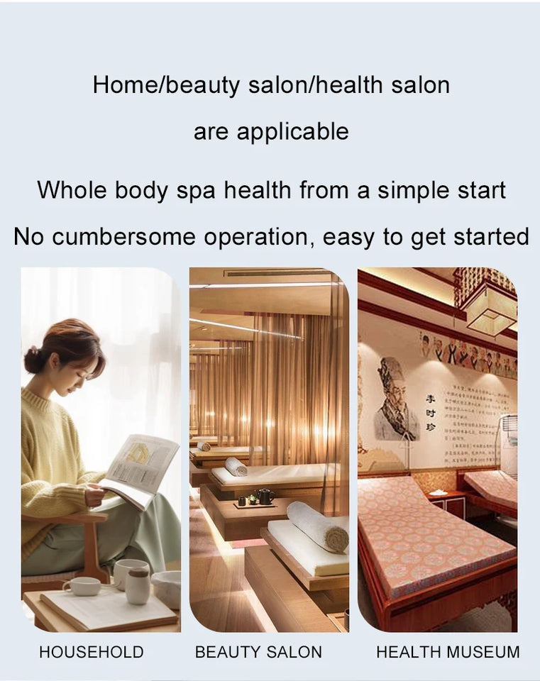 Electronic Muscle Massager with Constant Temperature Heating – Physiotherapy Device