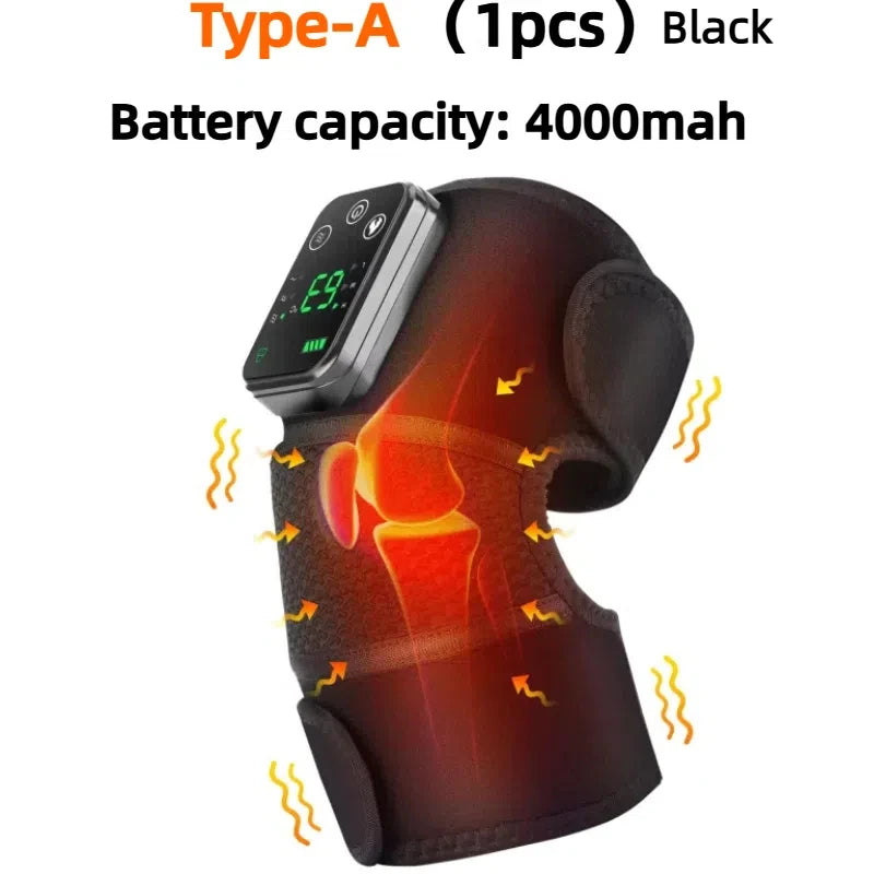 3-in-1 Electric Shoulder Heating Pad with 3-Speed Vibration – Thermal Muscle Relaxation Massager for Shoulder & Neck Care