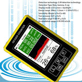BR-9C-XR-3 Pro 2-in-1 Handheld Digital Display Electromagnetic Radiation Nuclear Detector EMF Geiger Counter Accurate Tester