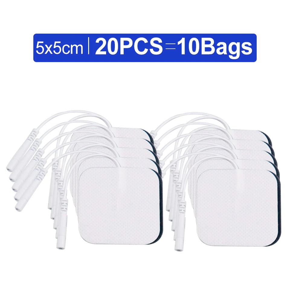 50/20/10pcs Electrode Pads Muscle Stimulator Acupuncture Physiotherapy Patches Tens Machine Conductive Gel Body Massage Pads