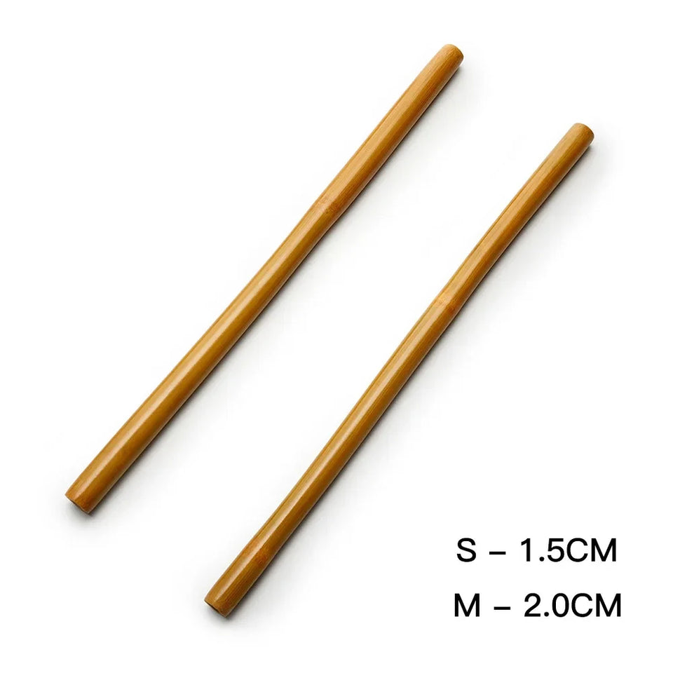 Natural Bamboo Massage Stick Wood Therapy Stick Gua Sha Massage Wood Therapy Tools for Body Contour Cupping Gua Sha Massager