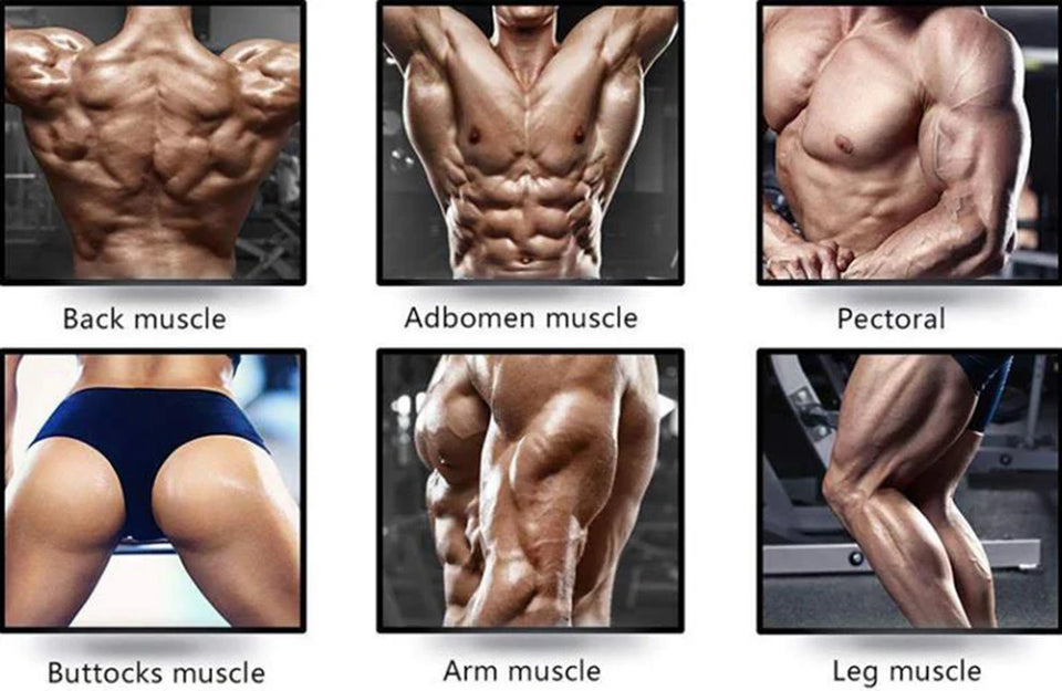 28 Modes TENS Unit Machine EMS Electric Muscle Therapy Stimulator Physiotherapy Pulse Massage Adjustable Abdominal Body Massager