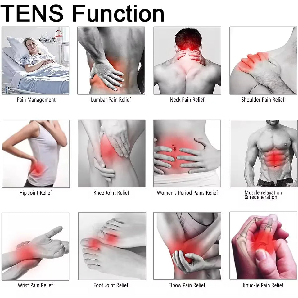 Electric Muscle Therapy Stimulator High-Frequency Interferential Physiotherapy Device  IFT RUSS TENS EMS Adjustable Body Massage