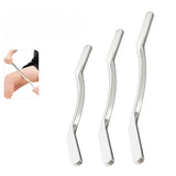 Stainless Steel IASTM Tool Guasha Massage Tool Muscle Scraping Tool for Soft Tissue Therapy and Reduce Arms,Back,Legs, Neck Pain