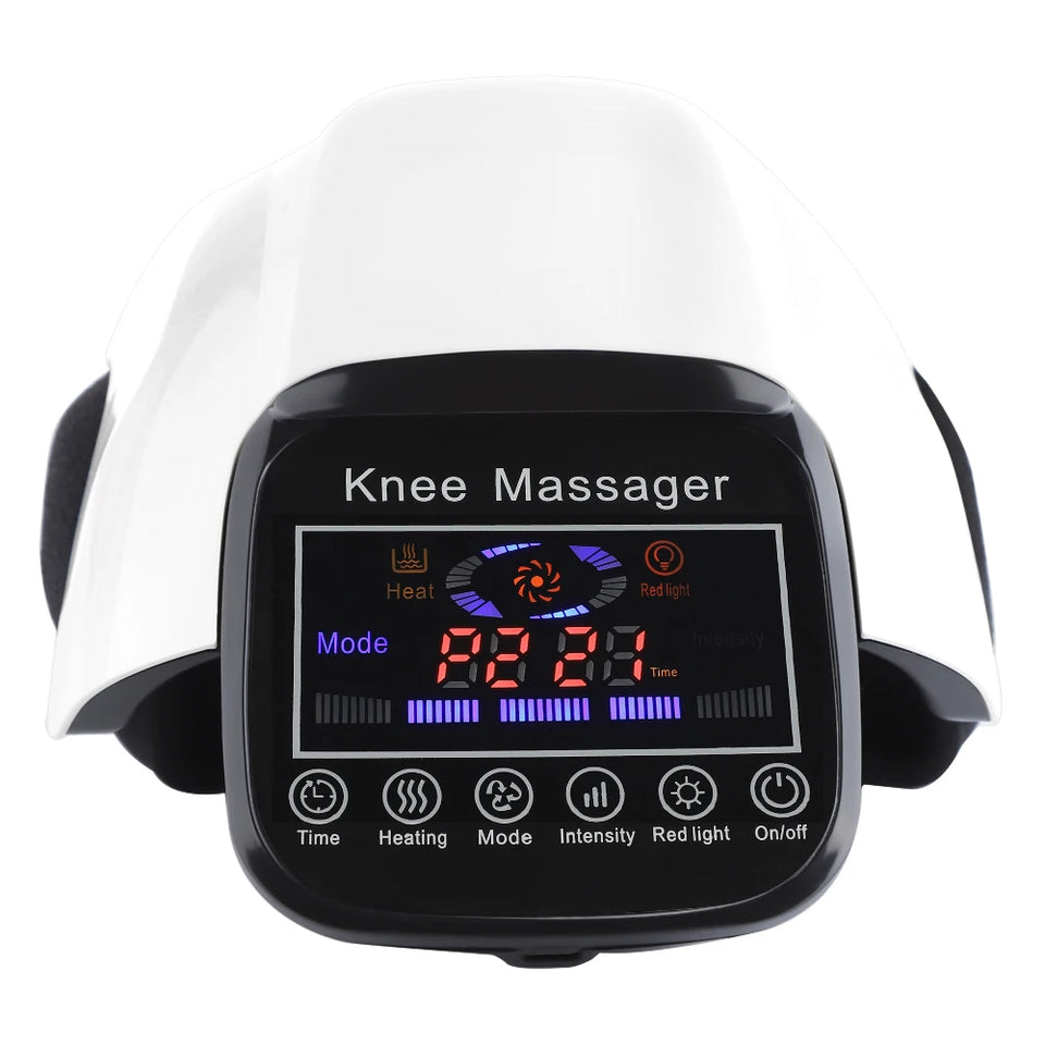 Smart Air Pressure Knee Plate Wireless Traffic Light Knee Massager Compression Airbag Leg Muscle Massage Smart Massager