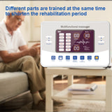 12 Modes TENS Low Frequency Therapy Device EMS Muscle Stimulator Electric Pulse Massager Myostimulation Apparatus Massage Relax