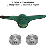 Brass Copper Box Smokeless Moxibustion Bag hierbas medicinales Burner Moxa Therapy Body Acupoint Meridian Warm Massage