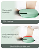 New Upgrade Air-Lip Stretch Low Frequency Thermal Vibration Waist Massage Heeling Spot Left and Right Swing + Up and Down Tracti