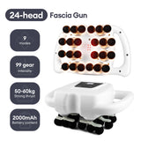42-Head Fascia Massage Gun – High-Frequency Muscle Massager for Back, Neck, Shoulder & Waist Relief