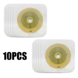 Open Clip Ostomy Bags – Two-Piece Drainable Colostomy & Ileostomy Pouches with Hoop & Loop Closure for Stoma Care