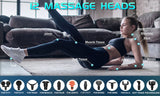 24V Professional Massage Gun with Hot & Cold Therapy – 12 Head Deep Tissue Fascia Massager