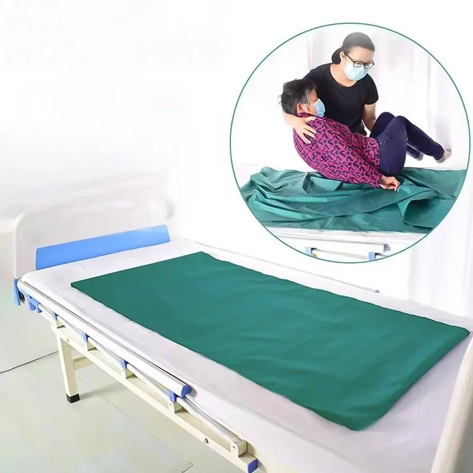 Reusable Slide Transfer Sheet for Elderly & Disabled – Washable Positioning Pad for Bed Mobility & Body Lifting