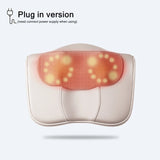 Jinkairui Shiatsu Neck & Back Massage Pillow with Heat – Multifunctional Cervical and Shoulder Massager