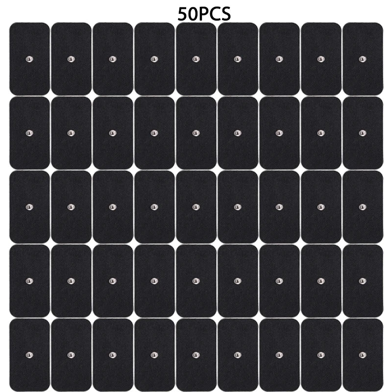 30/50/100PCS Electrode Pads Conductive Gel For Electrode Stickers Electrodes Massager Nerve Muscle Stimulator