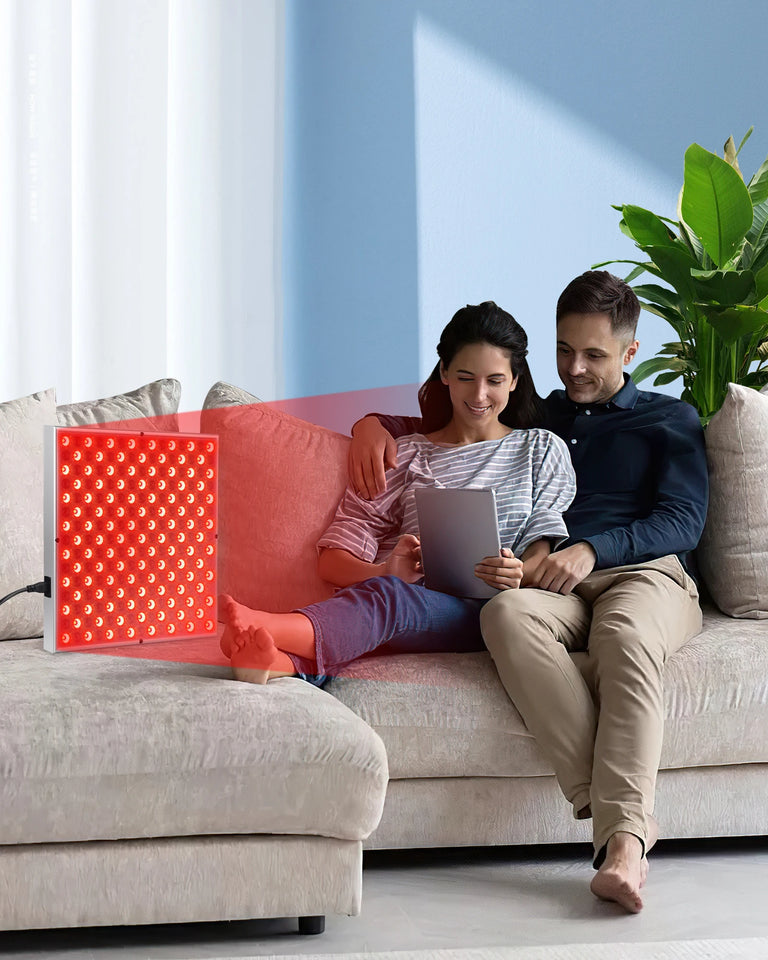 LED Red Light Therapy Panel Lamp – 225 LEDs for Facial Anti-Aging, Skin Care & Body Pain Relief