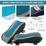 1pcs  Thick Memory Foam Armrest Pads for Desk Chair Office Chair Armrest Pillow Ergonomic Support for Home And Office Use