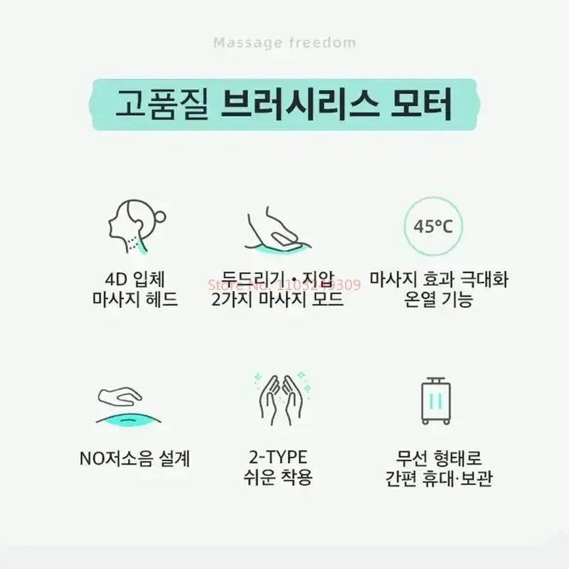 Korean Shoulder & Neck Massager – 26W BLDC Kneading Massage Shawl with Heat