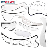 Professional GuaSha Massage Tools Stainless Steel Gua Sha Scraping Massage Tool IASTM Tools Great Soft Tissue Mobilization Tool