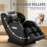 Zero Gravity Full Body Massage Chair with Heat, Airbags & Foot Roller
