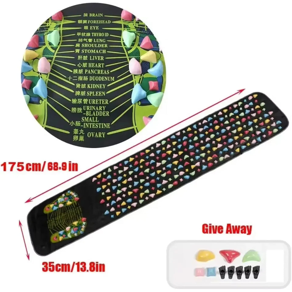 Acupressure Pad Foot Reflexology Massage Pad Health Care Walking Foot Pressure Pad Reflexology Massage Pad Foot Massager
