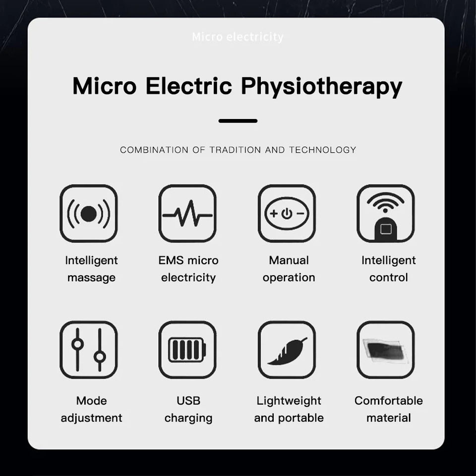 Electric EMS Foot Massager Pad Relief Pain Relax Feet Acupoints Massage Mat Shock Muscle Stimulation Improve Blood Circulation