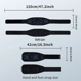 Smart USB Rechargeable Abdominal Toning Belt – Muscle Trainer & Massager