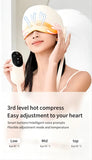 Air Pressure Head Massager Electric Head Eye Massager Graphene Heating Eye Hot Compress for Relax Improve Sleep Stress Relief