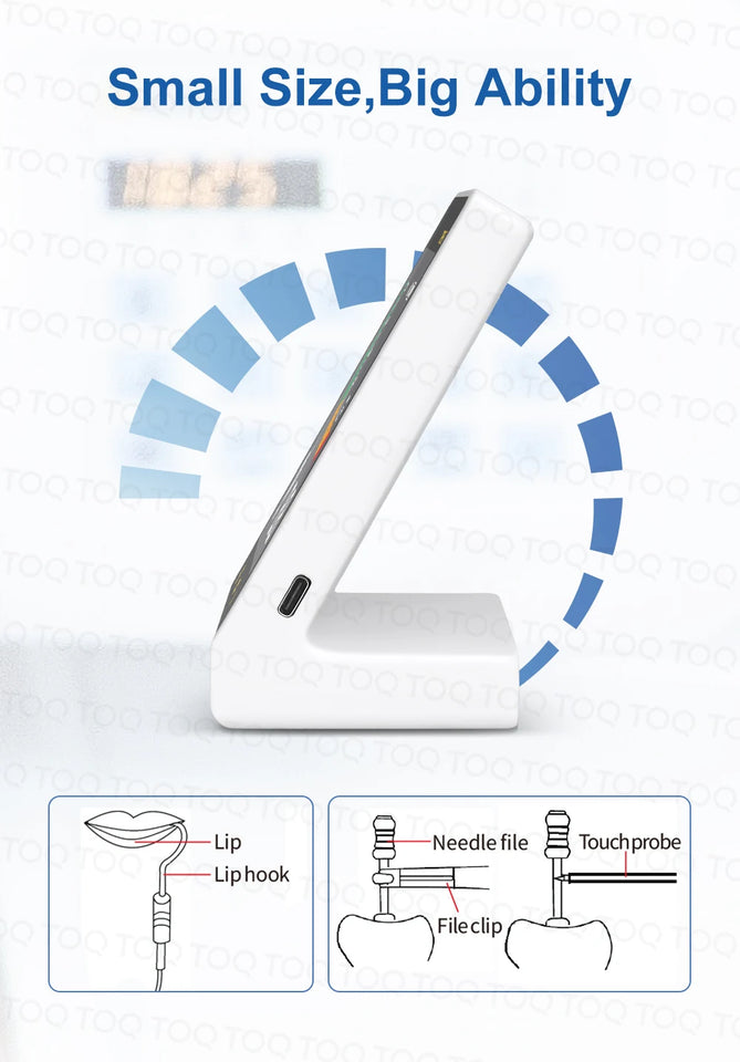 Automatic Endodontic Apex Locator with LCD Screen and Buzzer Alert – Precision Root Canal Measurement