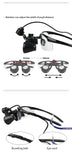 Dental Surgical Loupes 2.5X/3.5X with LED Light – Medical Magnifying Glasses for Dentistry & Surgery