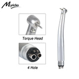 High-Speed LED Dental Handpiece – Straight Turbine Drill with Electric Motor for Dentistry