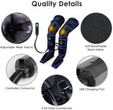Electric Leg Muscle Relaxer 6 modes Air Compression Recovery Boot Lymph Release Relieve Foot Fatigue Heating Leg Massager