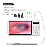 Digital Otoscope 1080P Ear Camera with 4.5" Screen, 3.9mm Lens, 6 LED Lights & 32GB Storage