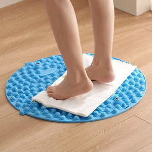 Foot Yoga Acupressure Massage Board – Round Exercise Pad for Muscle Relaxation & Meridian Therapy
