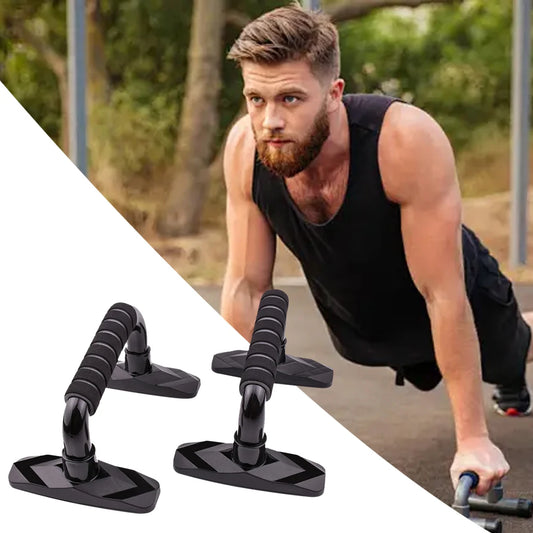 2-Pack Push-Up Bars with Foam Handles – Chest & Fitness Training Push-Up Stands