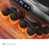 12-Head Fascia Massage Gun – High-Frequency Deep Tissue Muscle Massager