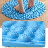 Foot Yoga Acupressure Massage Board – Round Exercise Pad for Muscle Relaxation & Meridian Therapy
