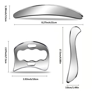 Gua Sha Stainless Steel Massage Tools Muscle Scraper Tool, Physiotherapy Tools, Muscle Gua Sha Tools