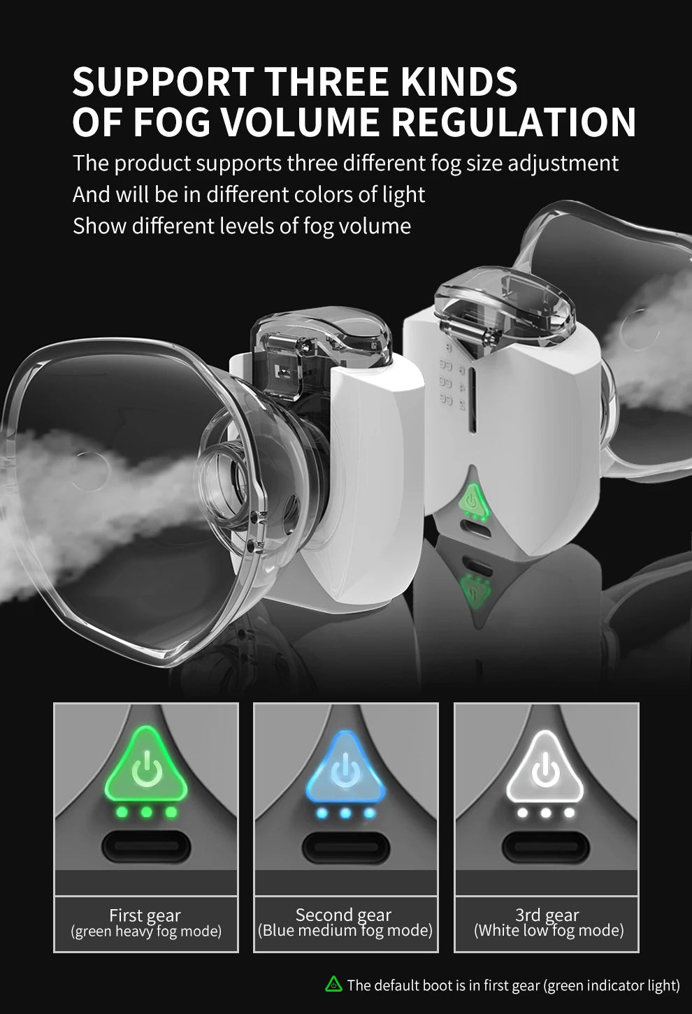 Mini Portable Ultrasonic Nebulizer – Silent Handheld Inhaler for Baby, Kids & Adults with Cough, Asthma & Respiratory Care