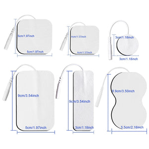 50/20/10pcs Electrode Pads Muscle Stimulator Acupuncture Physiotherapy Patches Tens Machine Conductive Gel Body Massage Pads