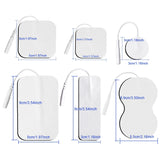 50/20/10pcs Electrode Pads Muscle Stimulator Acupuncture Physiotherapy Patches Tens Machine Conductive Gel Body Massage Pads