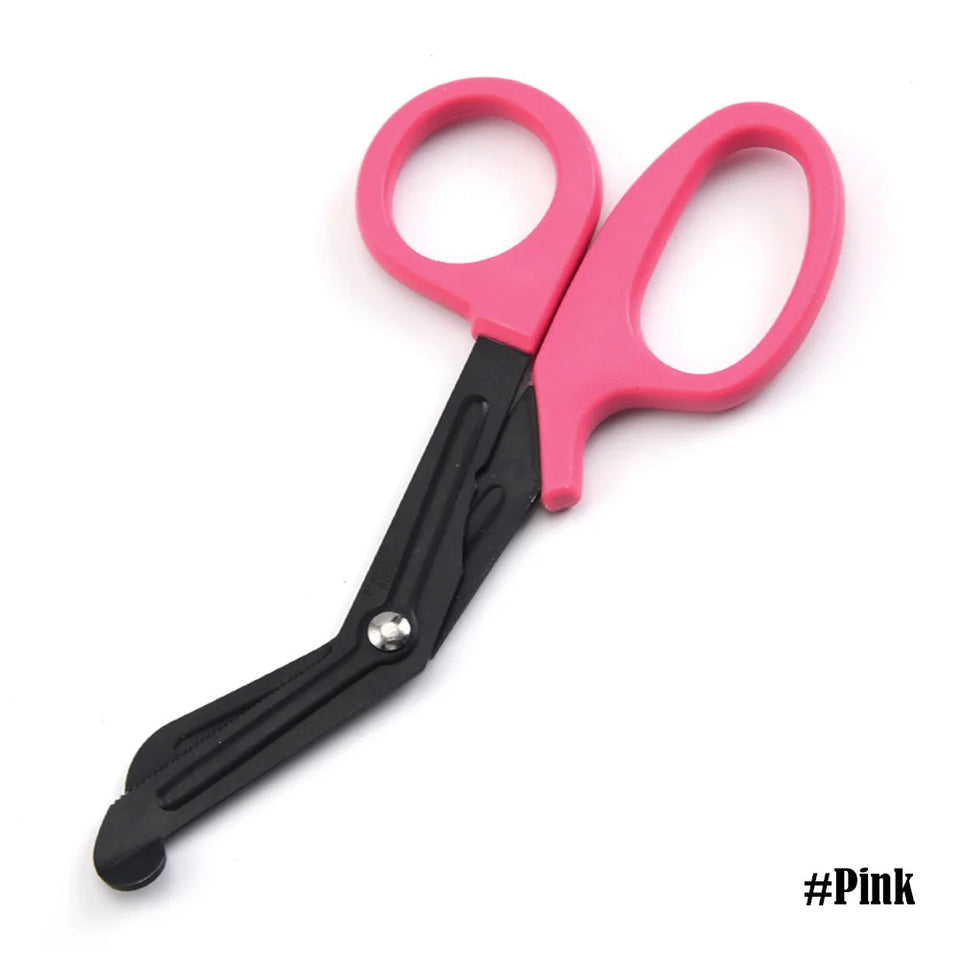 Outdoor Survival Paramedic Trauma Scissors – Heavy-Duty Emergency First Aid Shears for Medical Rescue & IFAK