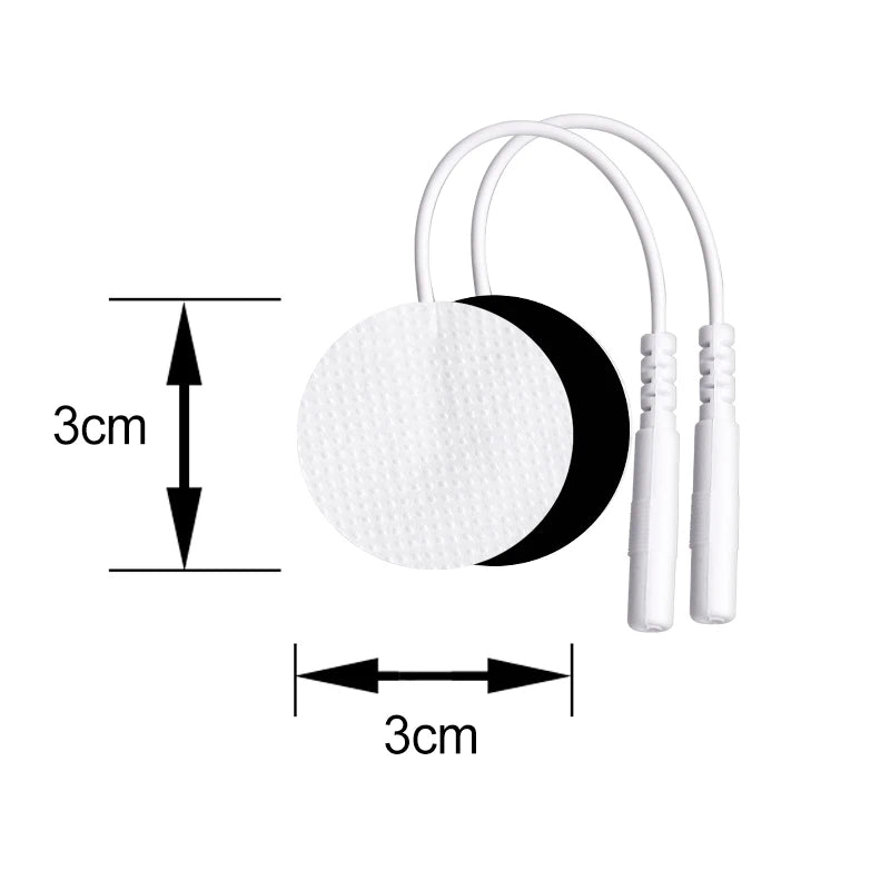 50/20/10pcs Electrode Pads Muscle Stimulator Acupuncture Physiotherapy Patches Tens Machine Conductive Gel Body Massage Pads