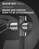 BOOSTER Pro 3 Massage Gun – Deep Tissue Muscle Stimulator & Body Massager