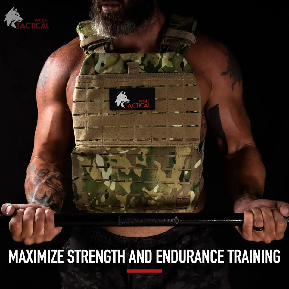 Adjustable Weighted Vest – Strength, Endurance & Running Fitness Training