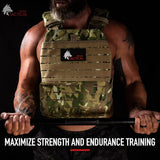 Adjustable Weighted Vest – Strength, Endurance & Running Fitness Training